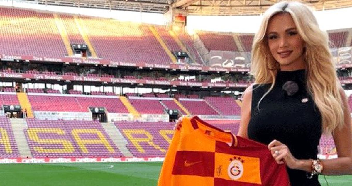 Rus model Victoria Lopyreva'nın Galatasaray'a destek mesajı işe yaramadı