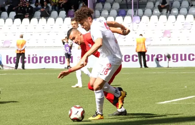 TFF 1. Lig: Keçiörengücü: 1 - Ümraniyespor: 1 TFF 1. Lig: Keçiörengücü: 1 - Ümraniyespor: 1