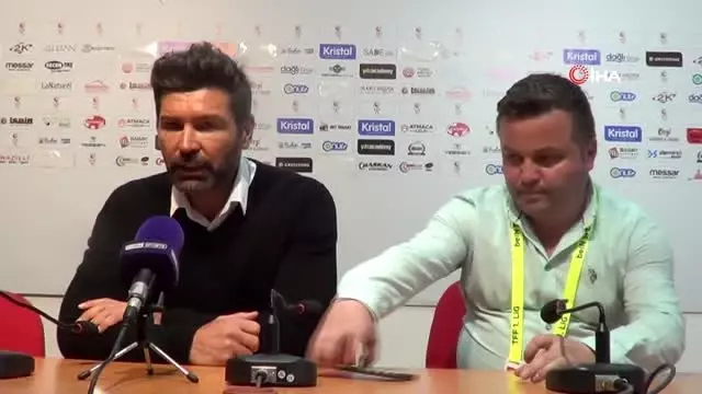 Balıkesirspor- Giresunspor maçının ardından Balıkesirspor- Giresunspor maçının ardından