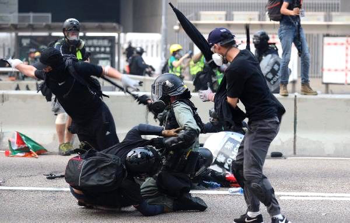 Hong kong'da protestolar devam ediyor