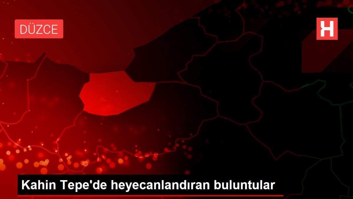 Kahin Tepe'de heyecanlandıran buluntular Kahin Tepe'de heyecanlandıran buluntular