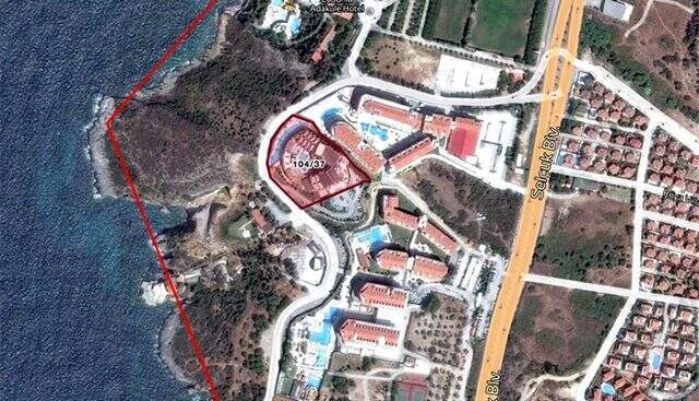Kuşadası'nda ünlü 5 yıldızlı otel icradan satışa çıkarıldı
