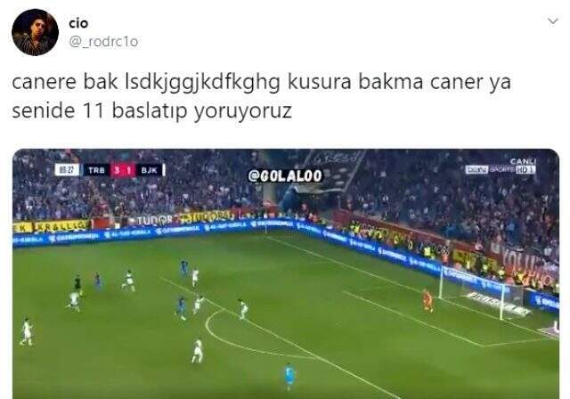 Caner Erkin taraftarı çılgına çevirdi
