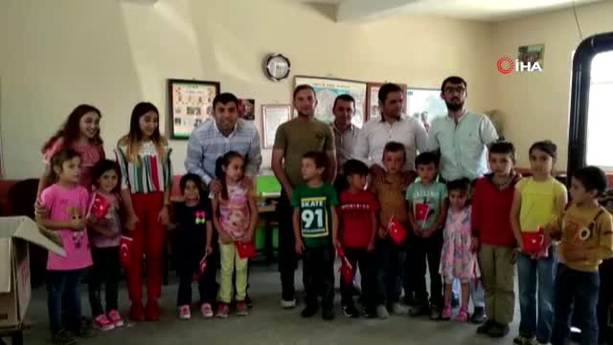 Çocukların hayalleri gerçekleşti