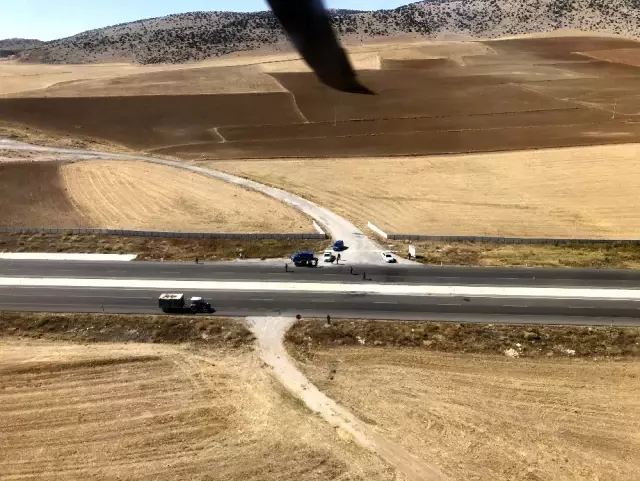 Jandarmadan helikopter destekli denetim Jandarmadan helikopter destekli denetim