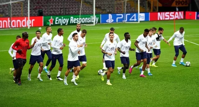 PSG, Galatasaray maçı hazırlıklarını tamamladı PSG, Galatasaray maçı hazırlıklarını tamamladı