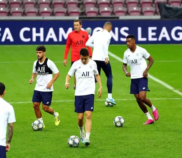 PSG, Galatasaray maçı hazırlıklarını tamamladı PSG, Galatasaray maçı hazırlıklarını tamamladı