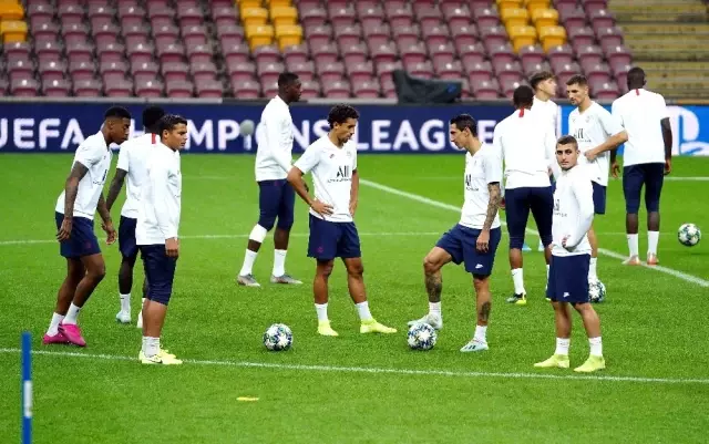 PSG, Galatasaray maçı hazırlıklarını tamamladı PSG, Galatasaray maçı hazırlıklarını tamamladı