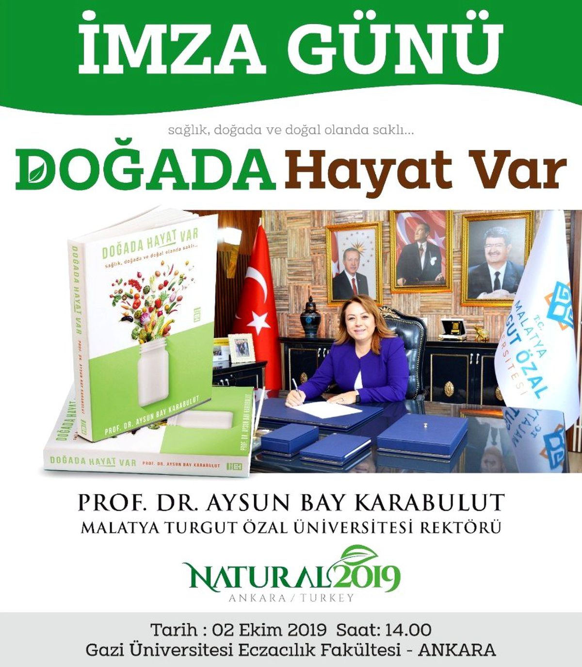 Rektör Karabulut, 3. kitabını çıkardı