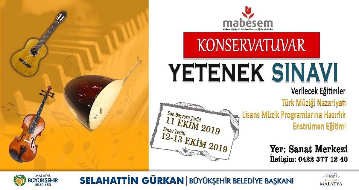 Türk Müziği Konservatuvarına öğrenci alınacak