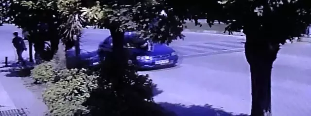 Yaya geçidinde dehşet anları kameraya böyle yansıdı