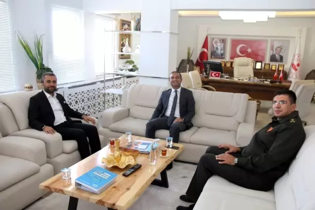 Başkan Say'dan Aslan ve Karabağ'a ziyaret Başkan Say'dan Aslan ve Karabağ'a ziyaret