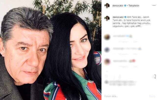 Deniz Çakır'dan göz yaşartan Tarık Ünlüoğlu mesajı