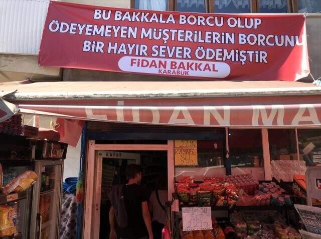 Hayırsever vatandaş mahallelinin 5 bin liralık borcunu kapattı