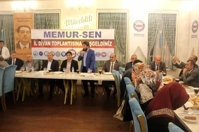 Memur-Sen il divan toplantısı yapıldı Memur-Sen il divan toplantısı yapıldı