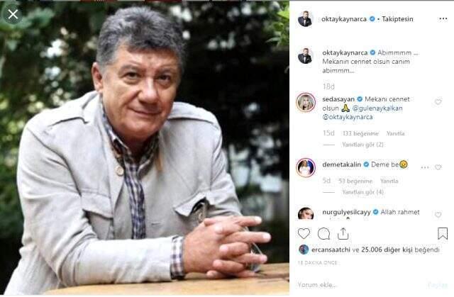 Oktay Kaynarca'nın hayatını kaybeden Tarık Ünlüoğlu paylaşımı yürek dağladı