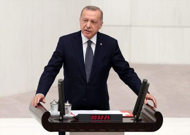 TBMM'de yeni yasama yılı! Cumhurbaşkanı Erdoğan Genel Kurul'a hitap ediyor