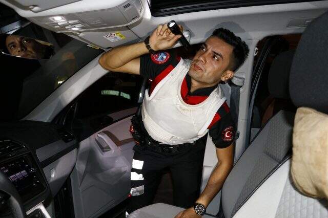 Adana'da 209 kara ekibinin katıldığı drone'lu huzur ve güven uygulaması yapılması