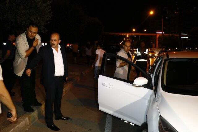Adana'da 209 kara ekibinin katıldığı drone'lu huzur ve güven uygulaması yapılması