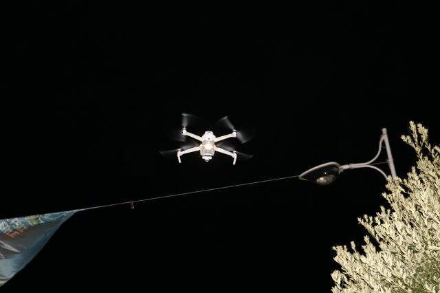 Adana'da 209 kara ekibinin katıldığı drone'lu huzur ve güven uygulaması yapılması