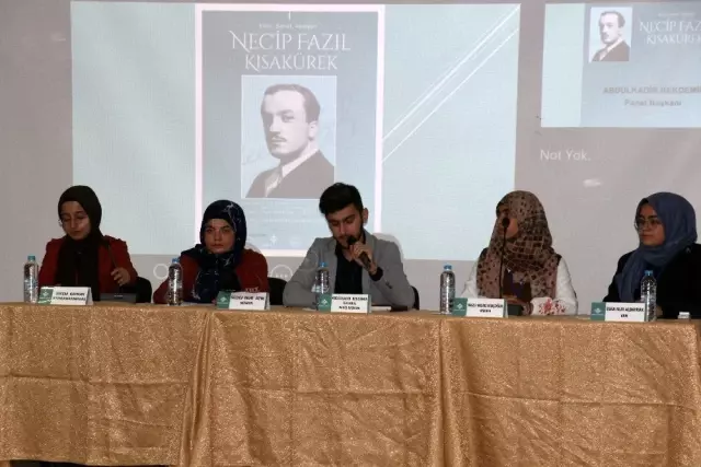 Anadolu Mektebi, Van'da Necip Fazıl'ı Van'da andı Anadolu Mektebi, Van'da Necip Fazıl'ı Van'da andı