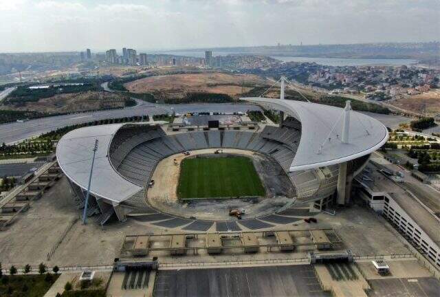 Atatürk Olimpiyat Stadı, Şampiyonlar Ligi finali için hazırlanıyor