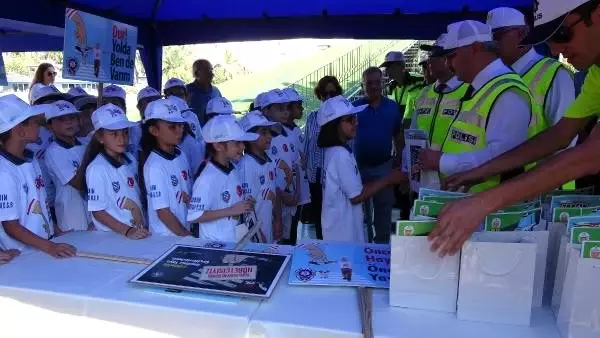 Aydın'da 900 polisle 'yaya geçidi nöbeti'
