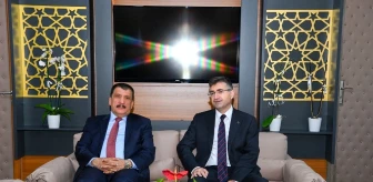 Başkan Gürkan'dan Gümrük Müdürü Aydemir'e ziyaret
