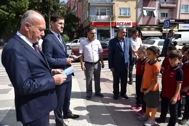 Dursunbey'de Yaya Geçidi Nöbeti