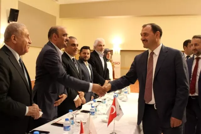 Elazığ'da Bahreynli iş adamlarına ticaret olanakları anlatıldı
