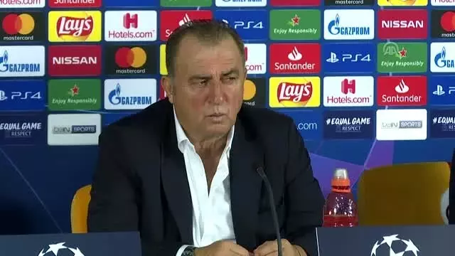 Galatasaray - Paris Saint-Germain maçının ardından - Galatasaray Teknik Direktörü Fatih Terim(2) Galatasaray - Paris Saint-Germain maçının ardından - Galatasaray Teknik Direktörü Fatih Terim(2)