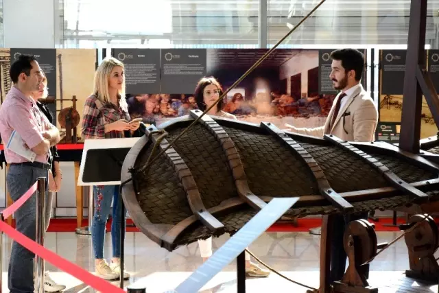 Leonardo da Vinci İcatları Müzesi Ankara'da açıldı Leonardo da Vinci İcatları Müzesi Ankara'da açıldı