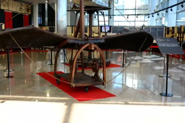 Leonardo da Vinci İcatları Müzesi Ankara'da açıldı Leonardo da Vinci İcatları Müzesi Ankara'da açıldı