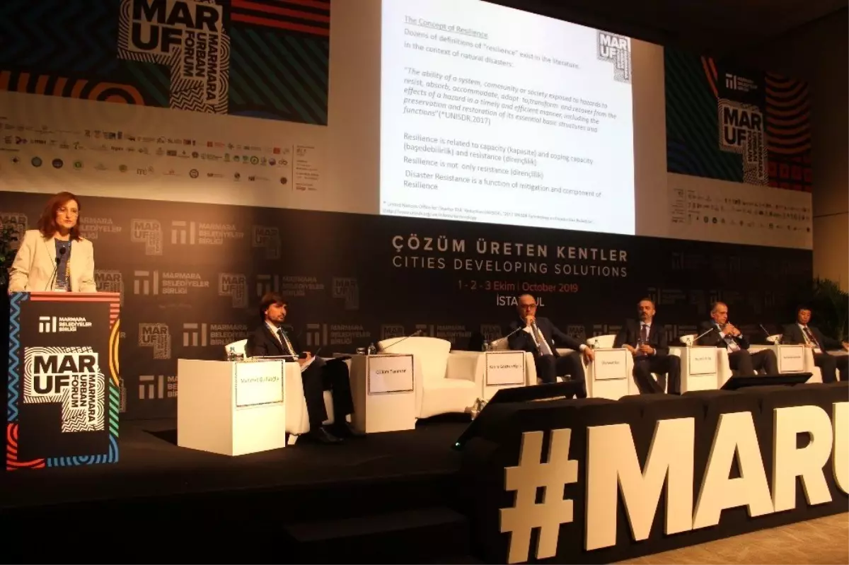 MARUF'ta 'Depreme ve Diğer Afetlere Dayanıklı Kentler' masaya yatırıldı