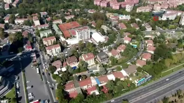 O Başkonsolosluk havadan görüntülendi O Başkonsolosluk havadan görüntülendi