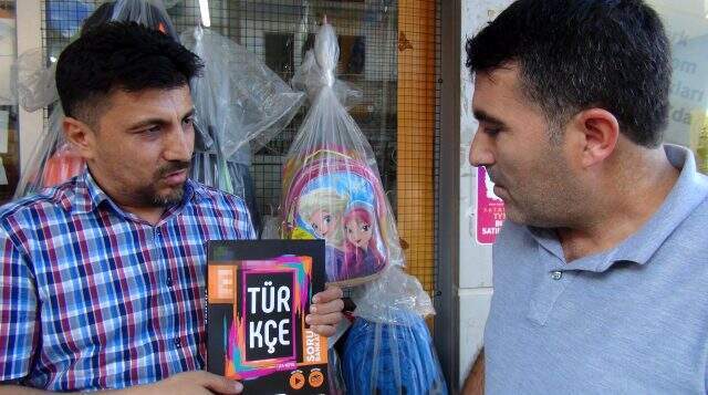 Türkçe dersine ait kitabın kapağı, velilileri ayaklandırdı
