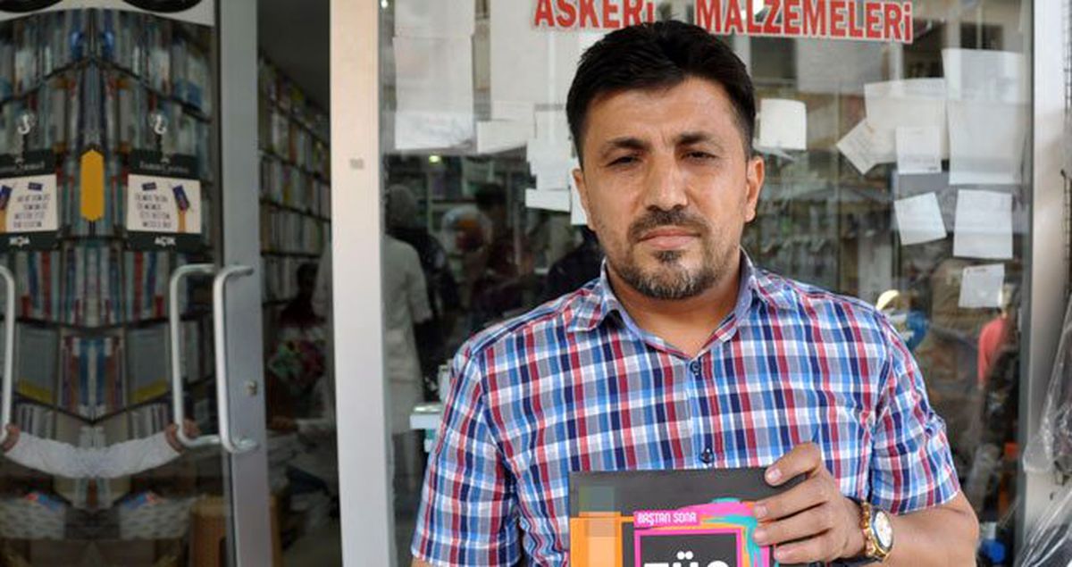 Türkçe dersine ait kitabın kapağı, velileri ayaklandırdı