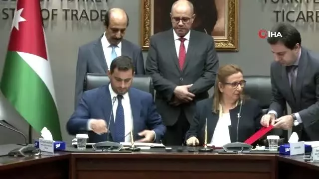 Türkiye ile Ürdün arasında 'Ticaret ve Ekonomik İşbirliği' anlaşması imzalandı Türkiye ile Ürdün arasında 'Ticaret ve Ekonomik İşbirliği' anlaşması imzalandı