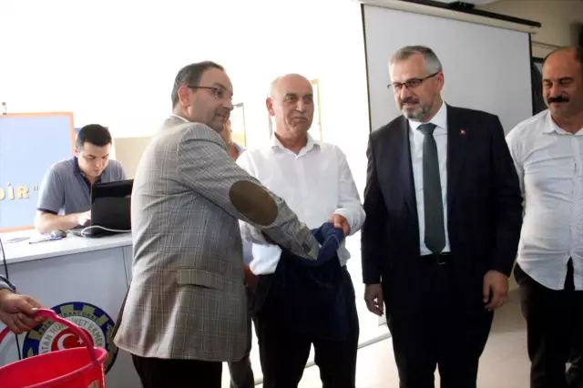 Bafra'da tütün indirme kuraları çekildi Bafra'da tütün indirme kuraları çekildi