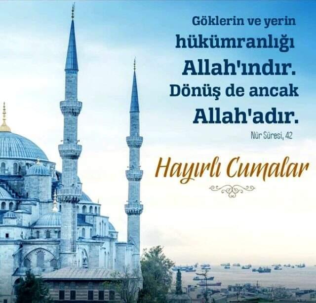 Cuma mesajları resimli yeni 2019 - 4 Ekim Cuma gününe özel en güzel Cuma mesajları