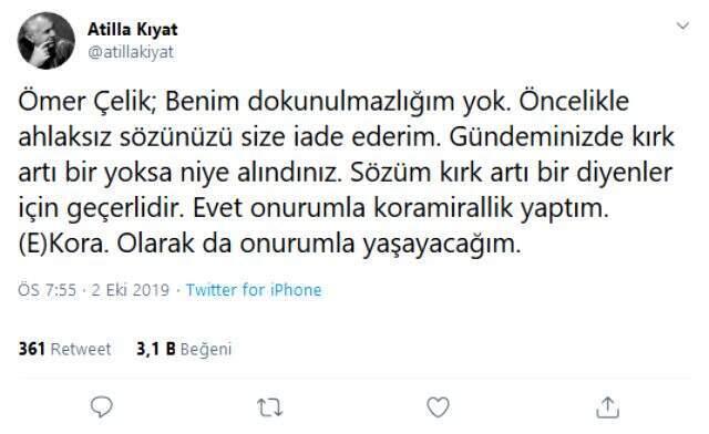 Cumhurbaşkanı Erdoğan, Twitter'daki paylaşımından dolayı emekli amiral Atilla Kıyat'tan şikayetçi oldu