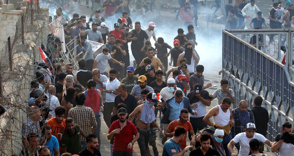 Irak'ta başlayan gösteriler üçüncü gününde devam ediyor: Ölü sayısı 19'a yükseldi
