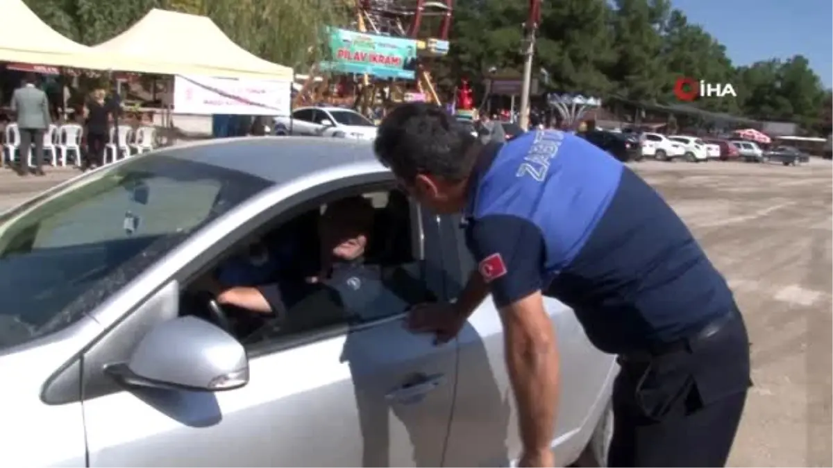 Osmancık'ta sürücülere pilav dağıtıldı
