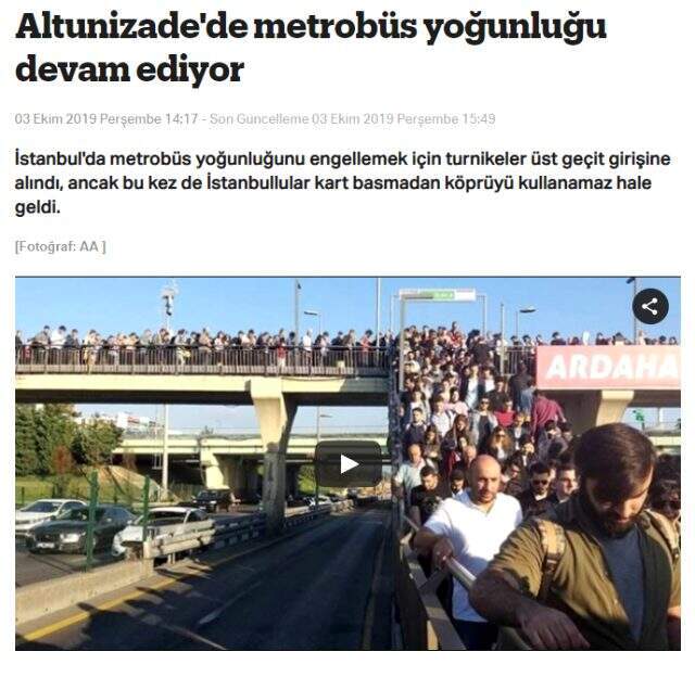 TRT ve İBB arasındaki 'üst geçit ücretli oldu' tartışması