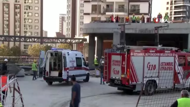 Bağcılar Göztepe Mahallesinde bir inşaatta çalışan vinç devrildi. Bağcılar Göztepe Mahallesinde bir inşaatta çalışan vinç devrildi.