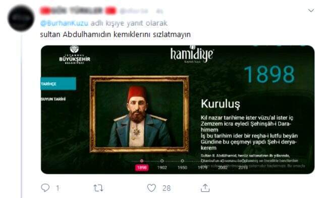 Burhan Kuzu 'Hamidiye Su sağlıklı değil' dedi sosyal medyada tepki gördü