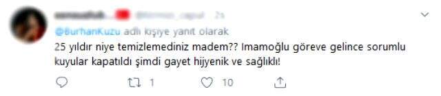 Burhan Kuzu 'Hamidiye Su sağlıklı değil' dedi sosyal medyada tepki gördü
