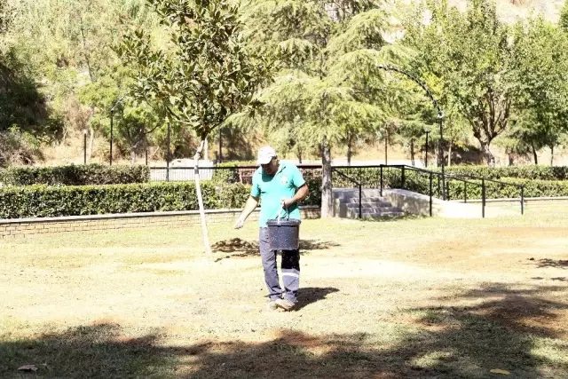 Efeler'in 'Yeşil Ekibi' haftayı sahada tamamladı Efeler'in 'Yeşil Ekibi' haftayı sahada tamamladı