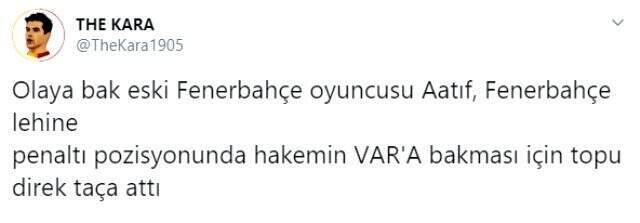 Eski Fenerbahçeli Aatıf, Kadıköy'deki performansıyla tepki çekti!