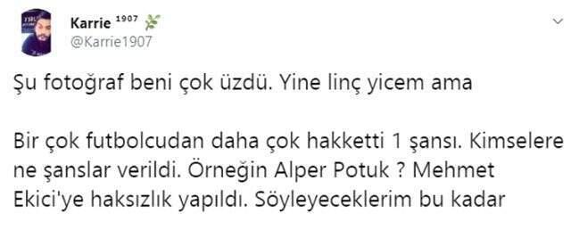 Fenerbahçe idmanında Mehmet Ekici'nin hali dikkatlerden kaçmadı